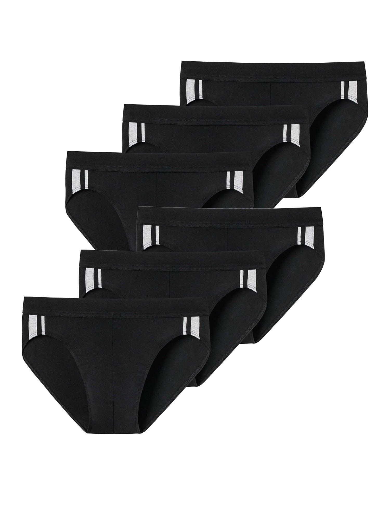 SCHIESSER Herren Slip Rio 95/5 Stretch 6er Pack