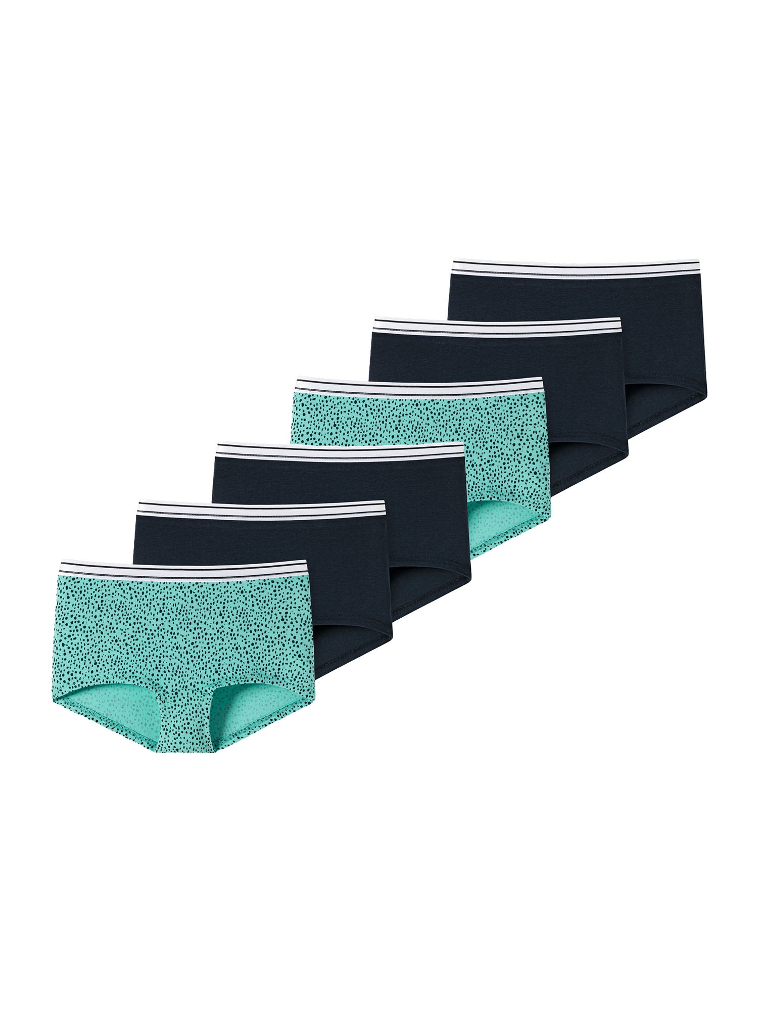 SCHIESSER Mädchen Slip 95/5 Organic Cotton 6er Pack