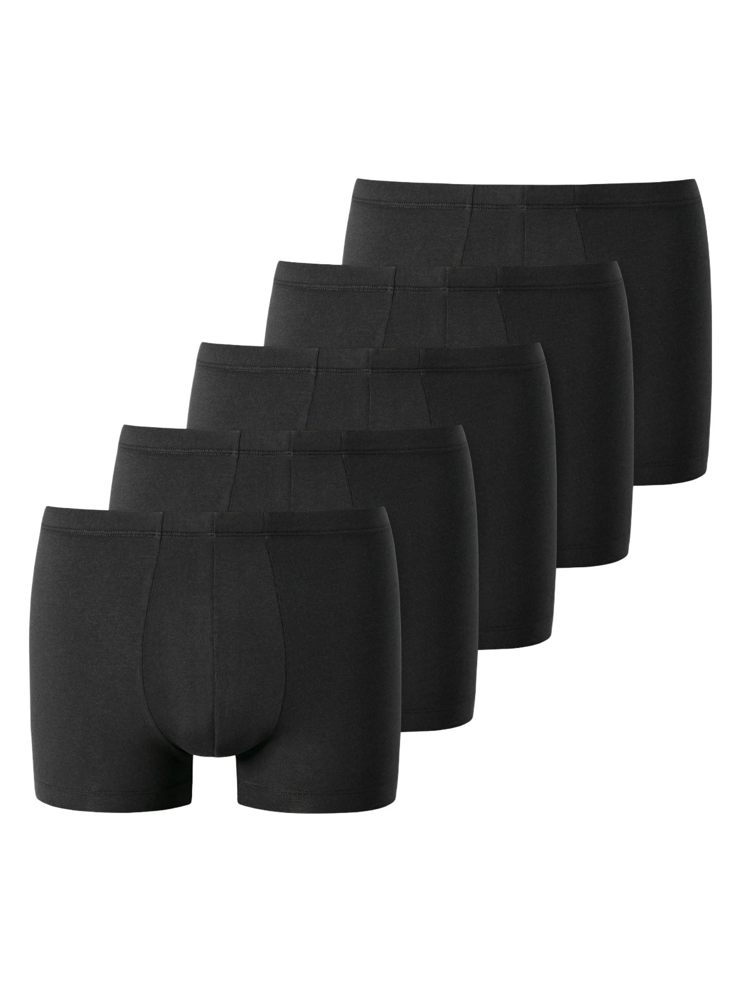 SCHIESSER Herren Trunks Cotton Serie 5er Pack